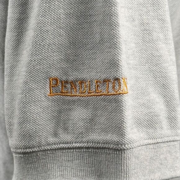 CBS Sports NFL Super Bowl 35 Pendleton Men's Polo Shirt Large Ravens Giants XXXV - Picture 8 of 11